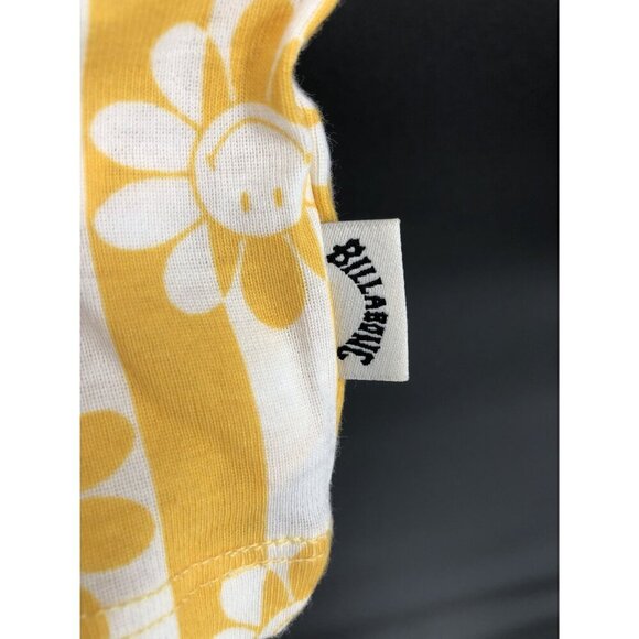 NWT Billabong Smiley Little Smiles Daisy Print Tank Top Womens XS Sustainable - Picture 6 of 10